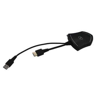 חם מכירת מדיה אלחוטית עם פלאג HDMI USB קשר נתמכת בחזרה