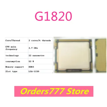 חדש מיובא המקורי G1820 1820 מעבד ליבה כפולה ארבע חוט 1155 2.7 ג ' יגה הרץ 53W 22nm DDR3 DDR4 אבטחת איכות