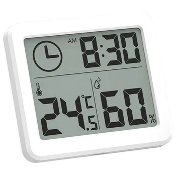 חדר מד לחות מד טמפרטורה לחות עם מסך LCD צג טמפרטורה ולחות