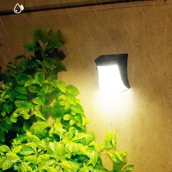 הקיץ LED אור שמש מנורות קיר חיצוניות אנרגיה גן עמיד למים חצר גן אור קישוט החצר הדרך