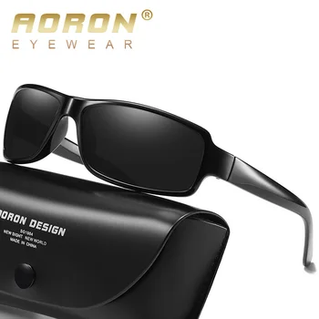 מקוטב משקפי שמש Mens/נשים נהיגה המראה משקפי שמש מסגרת מתכת UV400 משקפי מגן נגד סנוור משקפי שמש הסיטוניים