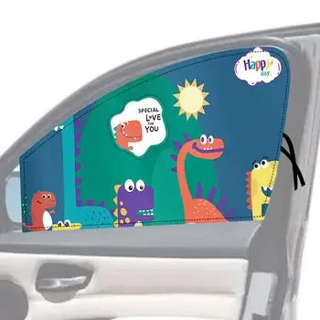 המכונית בצד חלון שמש בצל רכב וילון הגנת UV רכב מגנטי החלון בצד שמשיות מתכוונן גווני שמש וילון שומר