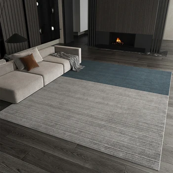 בסלון שטיח אפור שטיחים בחדר השינה קישוט הבית יוקרה בסגנון יפני שטיח הרצפה טרקלין גדול השטיח Tapis סלון גדול Taille