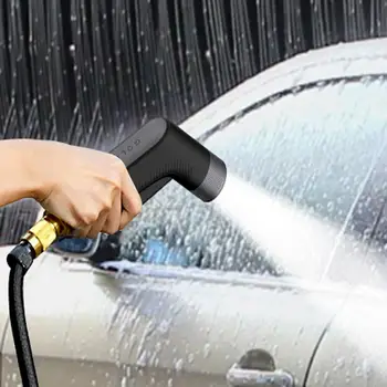 לחץ גבוה WaterGun עבור ניקוי לשטיפת מכוניות, מכונת גן השקיה זרבובית צינור ממטרה רכב לשטוף ותחזוקה