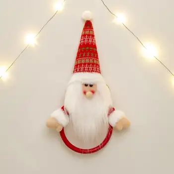 מגבת הוק קישוט חג המולד חגיגי המגבת תלויה שלג סנטה קלאוס אייל עיצובים Diy הביתה מתנה חגיגי קישוט קיר בעיצוב