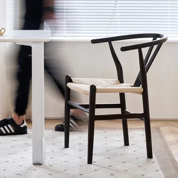 עץ טרקלין כסאות אוכל נורדי מבטא להירגע כיסאות בחדר האוכל המודרני של המסעדה נוח Pliante ריהוט הבית MQ50KT