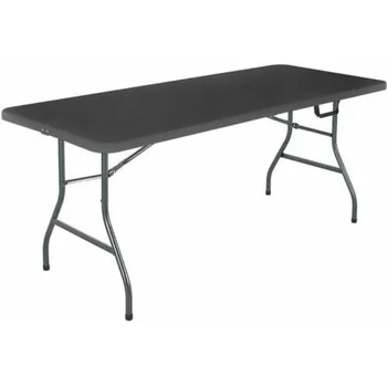 Cosco 6 רגל אמצע שולחן מתקפל שחור 72