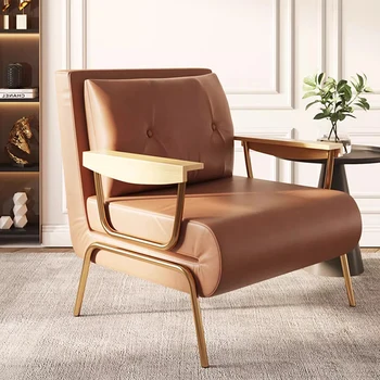 נוח הכורסה בסלון כיסא יחיד רויאל סלון עיצוב מינימליסטי הכיסא עצלן עיסוי יחיד Meuble דה סלון ריהוט הבית