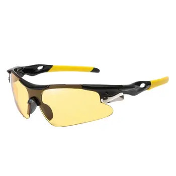 רכיבה על אופניים משקפיים עם עדשות מקוטבות הגנת UV Windproof האולטרה חיצוני ספורט משקפי שמש משקפי מגן