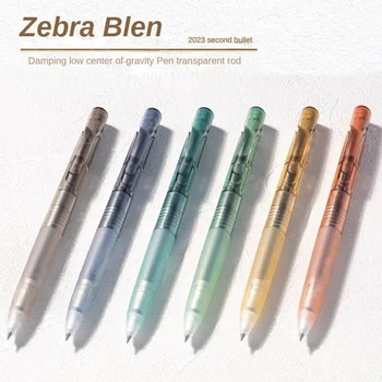 2023 חדש זברה Blen מהדורה מוגבלת עט כדורי מרכז כובד נמוך שקוף בר בינוני שמן עט כתיבה יפנית