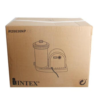 INTEX 28634 2500gal/h 220V סיני 3-pin plug מסנן מים משאבת דיו נקי מעל הקרקע בריכת שחייה בקיץ בריכה משפחתית