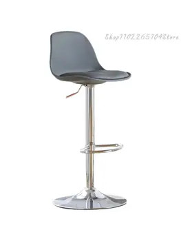 בר כסא מעלית כיסא בר מודרני פשטות גבוהה צואה גבוהה בחזרה צואה קבלה, בר הכיסא הקופה כסא בר