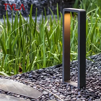 טיילה מודרני הדשא אור אלומיניום עמיד למים IP56 מנורת LED יצירתי דקורטיבי בגינה וילה דופלקס פארק