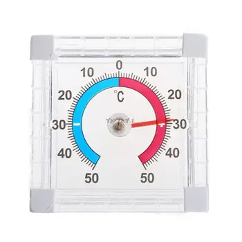 חדש טמפרטורת מדחום חלון מקורה קיר חיצוני בגינה הביתה סיים את הדיסק מדידה מכירה חמה