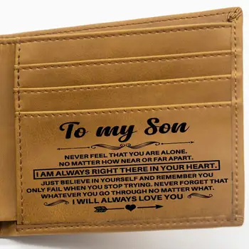 אישית הארנק של אבא היום מתנות לגברים/לו/בעלי עור PU קצר קטן מותג עיצוב ארנק בעל כרטיס ארנק