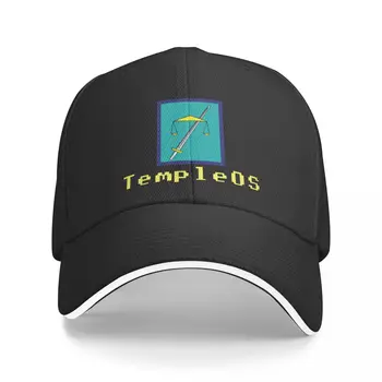חדש TempleOs הסחורה כובע בייסבול כובע אדם על השמש סוס, כובע דרבי כובע חדש כובע כובע אישה של גברים