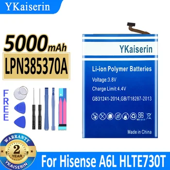 5000mAh YKaiserin סוללה LPN385370A על Hisense A6L HLTE730T סוללות של טלפונים ניידים