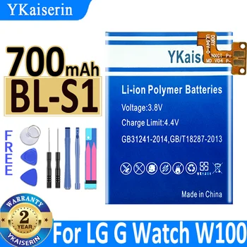 700mAh YKaiserin סוללה עבור LG לצפות BL-S1 W100KT Bateria