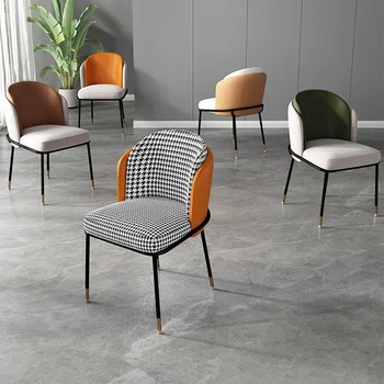העתק מעצב נורדי כסאות אוכל נייד יוקרתי החדר כיסא אמצע המאה מודרני Muebles Para El Hogar ריהוט GPF30XP