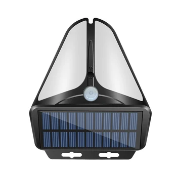 חיצונית סולארית מנורת קיר 38 נוריות תנועה+חיישן אור IP65 אלחוטי LED מנורת קיר חיצוני מוצרי תאורה