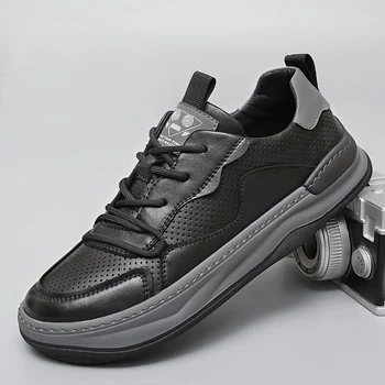 איכות גבוהה Mens נעליים לנשימה גופר חלול החוצה נעלי טניס ספורט נעלי הליכה קל כל-התאמת נעליים מזדמנים
