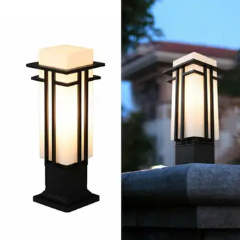 חיצונית מעבר אור LED המודרני החצר עמוד מנורת דשא תאורה נוף עיצוב גינת פטיו המעבר.