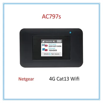 NETGEAR לשיחות סלולריות LTE נייד נקודה חמה Ac797s Cat13 400Mbps 4G Mifi אלחוטי נייד נתב Wifi Hotspot כיס