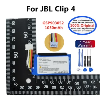 חדש סוללה מקורית שחקן רמקול Bateria על JBL Clip 4 Clip4 GSP903052 1050mAh אלחוטי Bluetooth רמקול סוללה + כלים