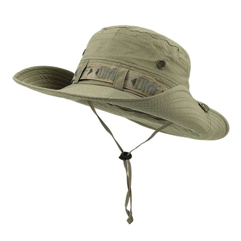 שמש גברים נשים כובע חיצוני הגנת UV גדולה שוליים רחבים, טיול דיג, מחנאות רשת לנשימה כובע חדש.