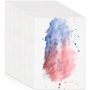 1Set נייר בצבעי מים בכמויות גדולות בצבעי מים Sketchbook עבור ילדים הילד מבוגרים אמנים ציור(5 X 7, אינץ')