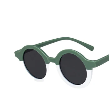 חיצוני שמש משקפי שמש הגנת Uv400 משקפי שמש לילדים דקורטיביות כוסות פטל משקפי שמש משקפיים מוצק אקריליק גוונים