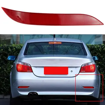 אבק-הוכחה הזנב שווא אור רפלקטור עמיד סטיילינג שמאל ימין הפגוש האחורי רפלקטור עבור BMW E60 04-07