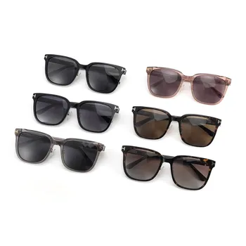 2023 חדש חם שחור אצטט נשים המסיבה של משקפי שמש עם נייר דבק זכר מעצב אופנה מגניב sunglassesF891-K