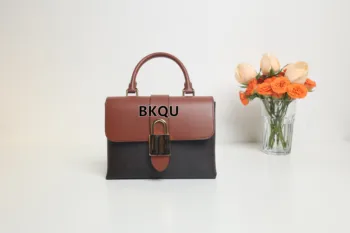שחור תיק כתף 2023 אופנת נשים BKQU מותג תיק באיכות גבוהה שליח שקית שרשרת תיק שחור messenger bag