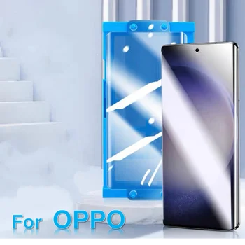 על OPPO find X6 X5 X3 X2 Pro רינו 10 9 8t 6 5 4 3 Pro Plus פיצוץ הוכחה מגן מסך זכוכית מגן עם התקנת ערכת