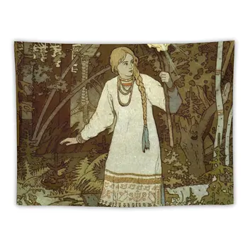 ואסיליסה ביער, האיור מן העם הרוסי הסיפור, את מאוד יפה ואסיליסה', 1899 שטיח חדרי שינה עיצוב