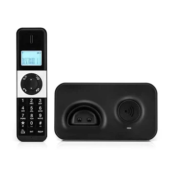 D1002 לתקן קו טלפון 100-240V אלחוטי דיגיטלי שיחה מזוהה מספר הטלפון אחסון לבית ולמשרד מלון ספינת ירידה