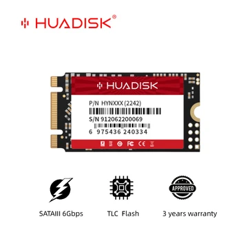 HUADISK SSD M2 1TB SATA 128GB 256GB 512GB פנימי קשיח 2TB SATA SSD M. 2 SATA3.0 6Gb/s עבור מחשב נייד מגשר EZbook 3 Pro