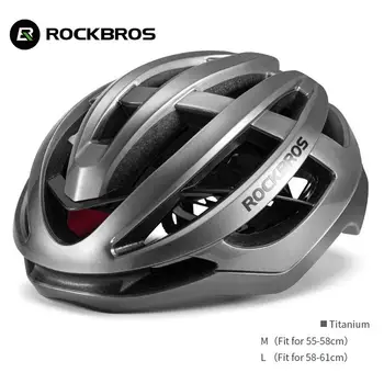 Rockbros הקסדה לנשימה האולטרה ומקווים יצוק יוניסקס Shockproof מתכוונן קסדת אופניים רכיבה על אופניים HC-58 אופניים אביזרים