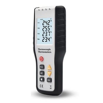 קשר מדחום דיגיטלי רפואי בודק טמפרטורה מד טמפרטורה תצוגת מסך LCD C/F כלי מדידה HT-9815