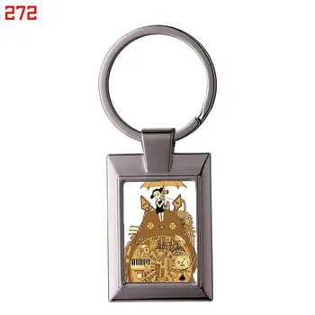 טוטורו 00272 מפתח שרשרת תכשיטים אביזר התאמה אישית Keyring אופנה מחזיקי מפתחות