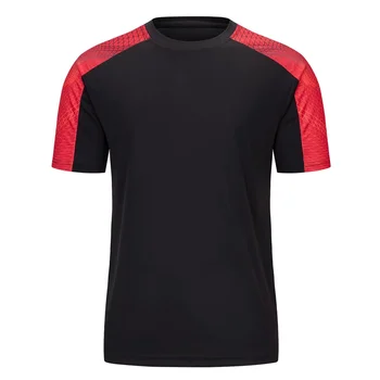 גברים מנופחים כושר חולצת כדורגל ג ' רזי 2023 הגעה חדשה קיץ פנאי בגדי ספורט Crossfit ריצה ריצה חולצות טי