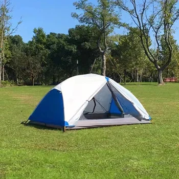 האולטרה Bikepacking אוהלים קלים תרמילאים אוהל קמפינג עמיד למים אוהל 2 אדם קומפקטי לנשיאה קל להרכבה