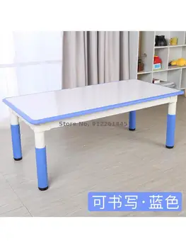 ניתן למחיקה לילדים שולחן הציור בגן שולחן כיסא להגדיר הרמת התינוק לומד שולחן משק קטן שולחן מרובע
