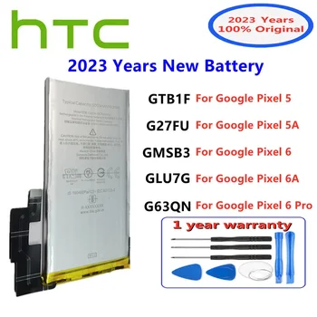 חדש GMSB3 G63QN GLU7G G27FU GTB1F סוללה מקורית עבור HTC Google פיקסל 5 6 5A 6A Pro Pixel5 6Pro Pixel5A 5G טלפון סוללות