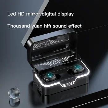 T25-האלחוטי החדש האוזניות TWS משחק ספורט אלקטרוני Bluetooth אוזניות ספורט מיני אוזניות קיבולת גדולה טעינת תא אוזניות