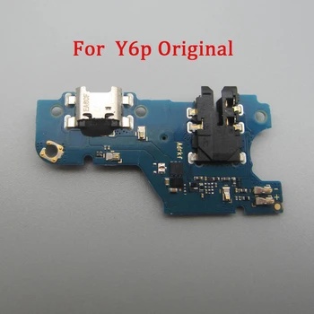 1-10pcs מקורי חדש עבור Huawei Y6P USB מטען לוח מיקרופון מודול מחבר כבל עבור Huawei Y6P טלפון Replac