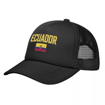 אקוודור דגל יוניסקס הנהג מתכוונן Snapback כובע בייסבול גברים נשים חיצונית היפ הופ גולף כובע לקיץ.