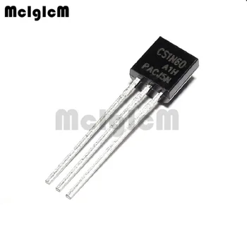MCIGICM 10pcs CS1N60 1N60 ל-92 N-Channel Power MOSFET 0.8 A 600V