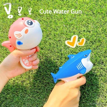 הילדים של קיץ החוף בריכת שחייה חיצונית לשחק מים חיה מים אקדח צעצוע חדש קריקטורה קטן אקדח מים